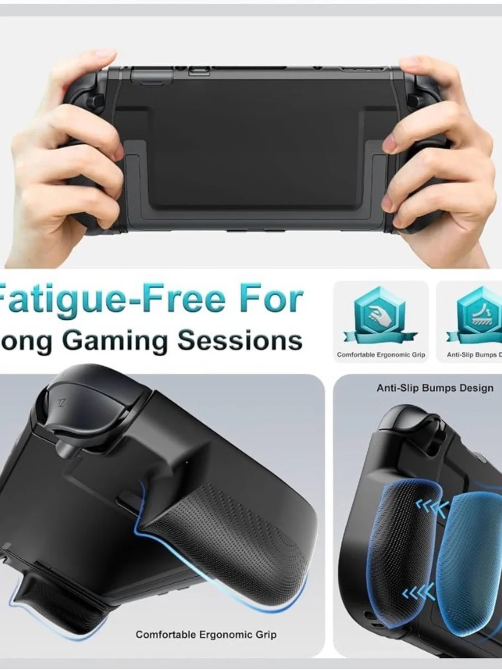 Nintendo Switch Dockable Case, Protective Cover, Ergonomic Design Console